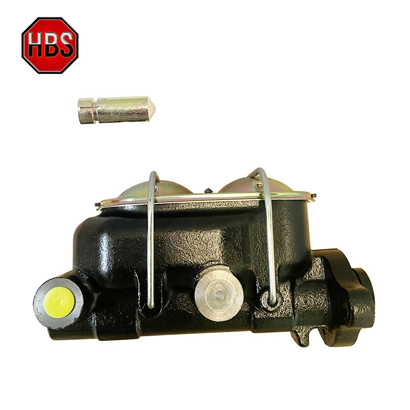 Black Painted Brake Master Cylinder With HBS# AU0501-MC008B 401BK Cast Iron Material