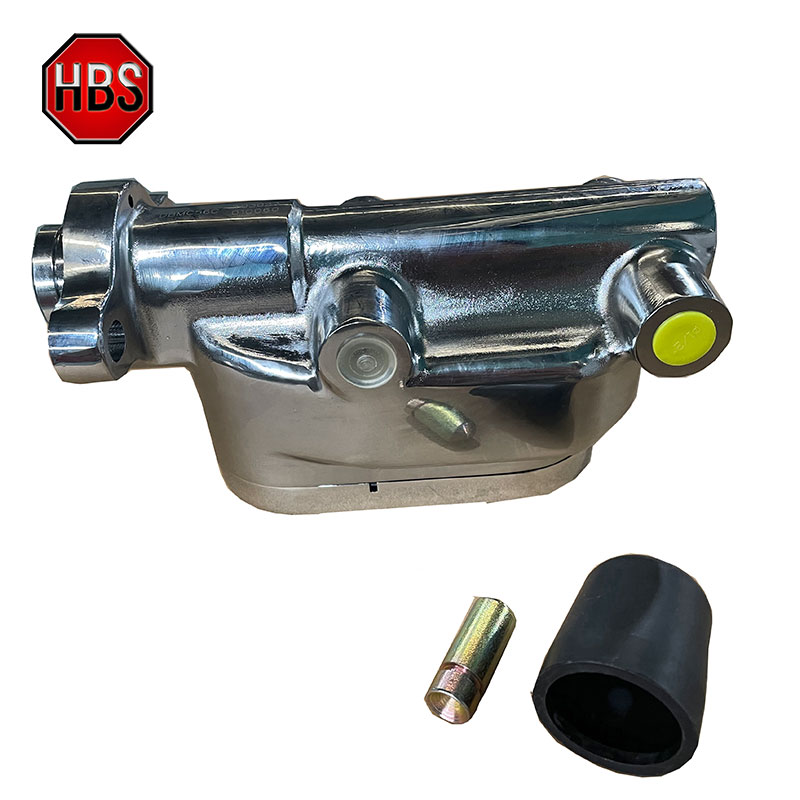 Chrome Cast Iron Brake Master Cylinder For GM Vehicle With Part# AU0501-MC025 DBMC56C 0401-AFT