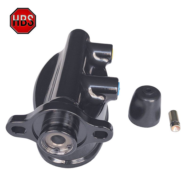 Brake Master Cylinde With Part# AU0501-MC001 260-8559-BK For 64-73 Mustang With Mustang Black Anondized Aluminum